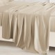 Beige 22 Momme Mulberry Silk Sheet Set Beige 22 Momme Mulberry Silk Sheet Set