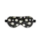 Black Flower Silk Sleep Mask Black Flower Silk Sleep Mask