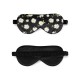 Black Flower Silk Sleep Mask Black Flower Silk Sleep Mask