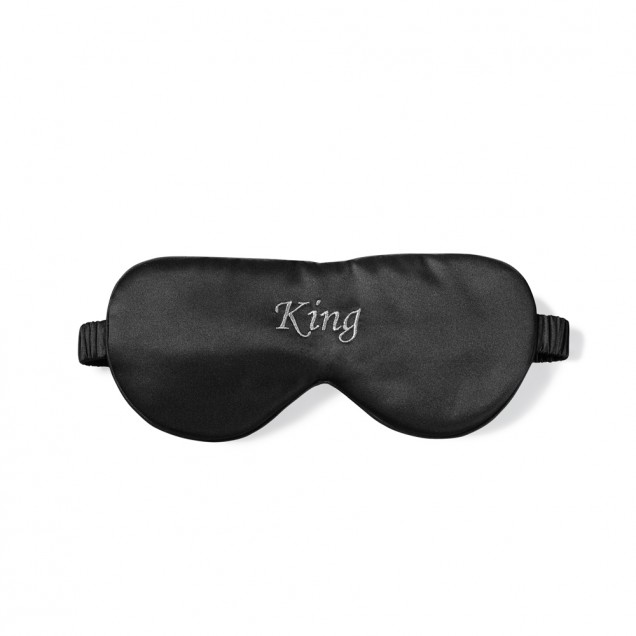 Black King Silk Sleep Mask Black King Silk Sleep Mask