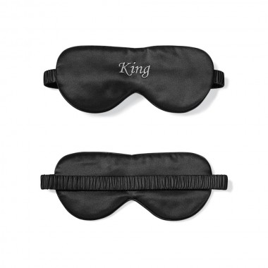 Black King Silk Sleep Mask