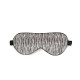 Black & Silver Silk Sleep Mask Black & Silver Silk Sleep Mask