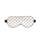 Black & White Heart Silk Sleep Mask Black & White Heart Silk Sleep Mask