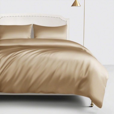Cappuccino 22 Momme Mulberry Silk Duvet Cover