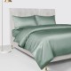 Celadon Green 22 Momme Mulberry Silk Duvet Cover Celadon Green 22 Momme Mulberry Silk Duvet Cover