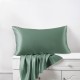 Celadon Green 22 Momme Mulberry Silk Pillowcase with Hidden Zipper Celadon Green 22 Momme Mulberry Silk Pillowcase with Hidden Zipper