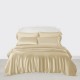 Champagne 3 PCS 22 Momme Mulberry Silk Duvet Cover Set Champagne 3 PCS 22 Momme Mulberry Silk Duvet Cover Set