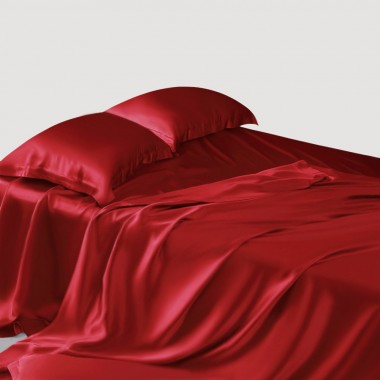 Cherry 22 Momme Mulberry Silk Sheet Set