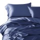 Dark Blue 22 Momme Mulberry Silk Duvet Cover Dark Blue 22 Momme Mulberry Silk Duvet Cover