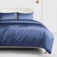 Dark Blue 22 Momme Mulberry Silk Duvet Cover Dark Blue 22 Momme Mulberry Silk Duvet Cover