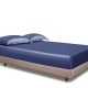 Dark Blue 22 Momme Mulberry Silk Fitted Sheet