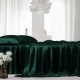 Dark Green 22 Momme Mulberry Silk Sheet Set Dark Green 22 Momme Mulberry Silk Sheet Set