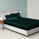 Dark Green 22 Momme Mulberry Silk Sheet Set Dark Green 22 Momme Mulberry Silk Sheet Set