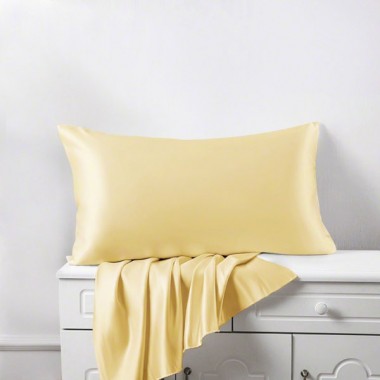Gold Envelope 22 Momme Mulberry Silk Pillowcase