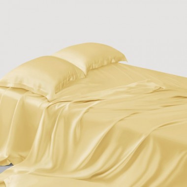 Gold 22 Momme Mulberry Silk Sheet Set