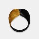 Gold & Black Mulberry Silk Headband Gold & Black Mulberry Silk Headband