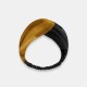 Gold & Black Mulberry Silk Headband Gold & Black Mulberry Silk Headband
