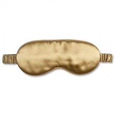 Gold Silk Eye Mask