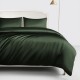 Hunter Green 22 Momme Mulberry Silk Duvet Cover Hunter Green 22 Momme Mulberry Silk Duvet Cover