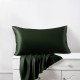 Hunter Green Envelope 22 Momme Mulberry Silk Pillowcase Hunter Green Envelope 22 Momme Mulberry Silk Pillowcase
