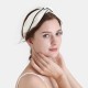 Ivory & Black Silk Headband Ivory & Black Silk Headband