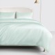Light Cyan 22 Momme Mulberry Silk Duvet Cover Light Cyan 22 Momme Mulberry Silk Duvet Cover