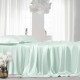 Light Cyan 22 Momme Mulberry Silk Flat Sheet Light Cyan 22 Momme Mulberry Silk Flat Sheet