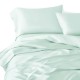 Light Cyan 3 PCS 22 Momme Mulberry Silk Duvet Cover Set Light Cyan 3 PCS 22 Momme Mulberry Silk Duvet Cover Set