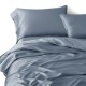 Misty Blue 22 Momme Mulberry Silk Duvet Cover Misty Blue 22 Momme Mulberry Silk Duvet Cover