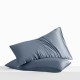 Misty Blue Envelope 22 Momme Mulberry Silk Pillowcase Misty Blue Envelope 22 Momme Mulberry Silk Pillowcase