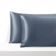 Misty Blue Envelope 22 Momme Mulberry Silk Pillowcase Misty Blue Envelope 22 Momme Mulberry Silk Pillowcase