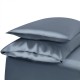 Misty Blue Envelope 22 Momme Mulberry Silk Pillowcase Misty Blue Envelope 22 Momme Mulberry Silk Pillowcase