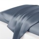 Misty Blue Envelope 22 Momme Mulberry Silk Pillowcase Misty Blue Envelope 22 Momme Mulberry Silk Pillowcase