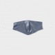 Misty Blue & White Double-Sided 22 Momme Silk Face Mask Misty Blue & White Double-Sided 22 Momme Silk Face Mask