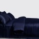 Navy 3 PCS 22 Momme Mulberry Silk Duvet Cover Set Navy 3 PCS 22 Momme Mulberry Silk Duvet Cover Set