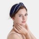 Navy & Ivory Silk Headband Navy & Ivory Silk Headband