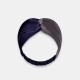 Navy & Slate Gray Mulberry Silk Headband Navy & Slate Gray Mulberry Silk Headband