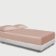 Pearl Pink 22 Momme Mulberry Silk Fitted Sheet Pearl Pink 22 Momme Mulberry Silk Fitted Sheet