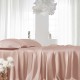 Pearl Pink 22 Momme Mulberry Silk Fitted Sheet Pearl Pink 22 Momme Mulberry Silk Fitted Sheet
