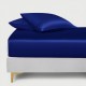 Royal Blue 22 Momme Mulberry Silk Fitted Sheet Royal Blue 22 Momme Mulberry Silk Fitted Sheet