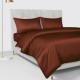 Rust Red 22 Momme Mulberry Silk Duvet Cover Rust Red 22 Momme Mulberry Silk Duvet Cover