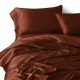 Rust Red 22 Momme Mulberry Silk Duvet Cover Rust Red 22 Momme Mulberry Silk Duvet Cover
