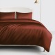 Rust Red 22 Momme Mulberry Silk Duvet Cover Rust Red 22 Momme Mulberry Silk Duvet Cover
