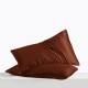 Rust Red Envelope 22 Momme Mulberry Silk Pillowcase Rust Red Envelope 22 Momme Mulberry Silk Pillowcase