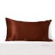 Rust Red Envelope 22 Momme Mulberry Silk Pillowcase Rust Red Envelope 22 Momme Mulberry Silk Pillowcase