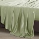 Sage Green 22 Momme Mulberry Silk Flat Sheet Sage Green 22 Momme Mulberry Silk Flat Sheet