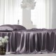 Slate Gray 22 Momme Mulberry Silk Flat Sheet Slate Gray 22 Momme Mulberry Silk Flat Sheet