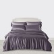 Slate Gray 3 PCS 22 Momme Mulberry Silk Duvet Cover Set Slate Gray 3 PCS 22 Momme Mulberry Silk Duvet Cover Set