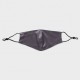 Slate Gray & Black Double-Sided 22 Momme Silk Face Mask Slate Gray & Black Double-Sided 22 Momme Silk Face Mask