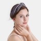 Slate Gray & Ivory Silk Headband Slate Gray & Ivory Silk Headband